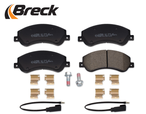 Placute frana BRECK 244840070310